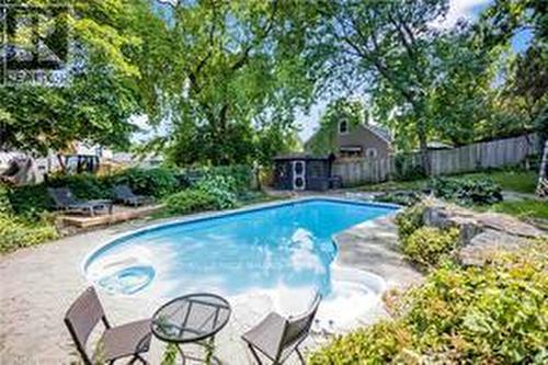 57 Main Street, Brant, ON - Outdoor With In Ground Pool With Backyard