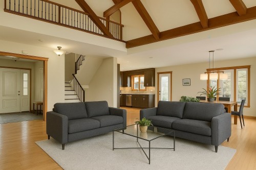 Salon - 29 Ch. Des Mésanges, Sainte-Anne-Des-Lacs, QC - Indoor Photo Showing Living Room
