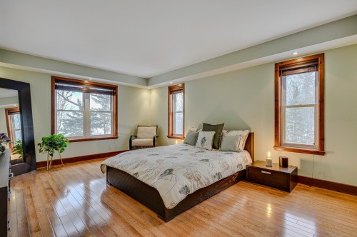 Chambre à coucher principale - 29 Ch. Des Mésanges, Sainte-Anne-Des-Lacs, QC - Indoor Photo Showing Bedroom
