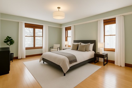 Chambre à coucher principale - 29 Ch. Des Mésanges, Sainte-Anne-Des-Lacs, QC - Indoor Photo Showing Bedroom