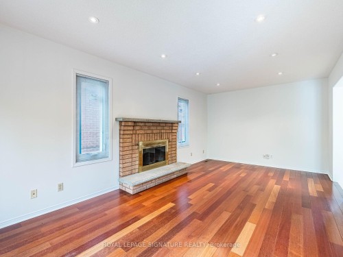 86 Valonia Drive, Brampton, ON - Indoor With Fireplace