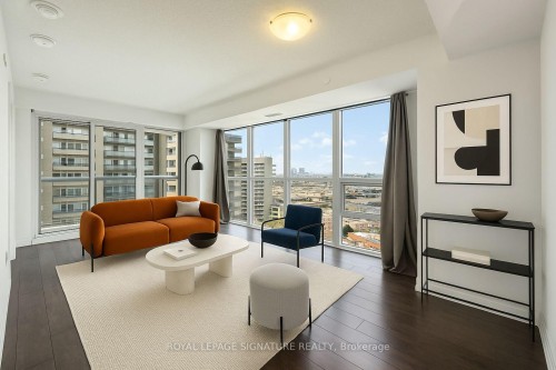 1609-20 Meadowglen Place, Toronto, ON - Indoor Photo Showing Living Room