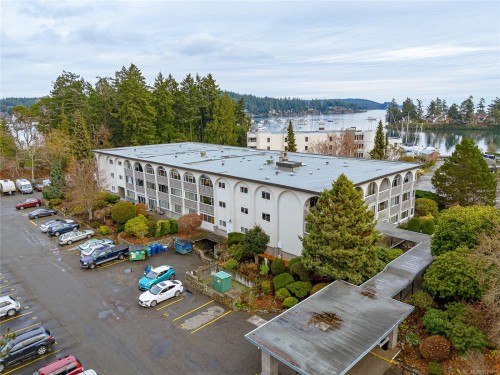 307-2050 White Birch Rd, Sidney, BC - Outdoor With Body Of Water With View