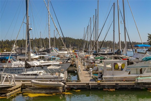 307-2050 White Birch Rd, Sidney, BC - Outdoor With Body Of Water With View