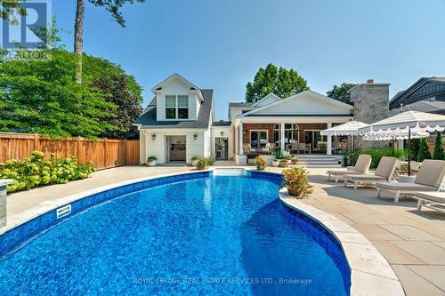 41 Fairwood Place E, Burlington, ON - Outdoor With In Ground Pool With Deck Patio Veranda