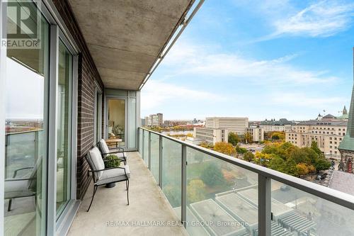 1007 - 428 Sparks Street, Ottawa, ON - Outdoor With Balcony With View With Exterior