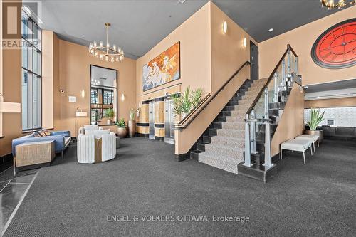 Lobby with convenient stair access to 2nd level - 207 - 235 Kent Street, Ottawa, ON - Indoor Photo Showing Other Room