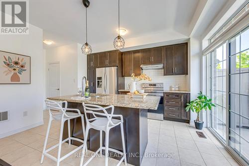 3116 Postridge Drive, Oakville, ON - Indoor Photo Showing Kitchen With Stainless Steel Kitchen With Upgraded Kitchen