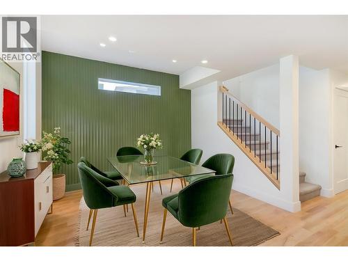 Virtually staged with fun design ideas - 857 Kinnear Court, Kelowna, BC - Indoor