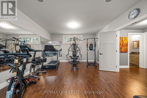 54 Settlers Landing Drive, Quinte West (Sidney Ward), ON - Indoor Photo Showing Gym Room