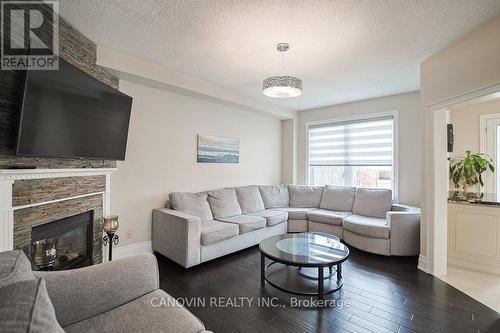 2353 Woodcrest Drive N, Oakville, ON - Indoor Photo Showing Living Room With Fireplace