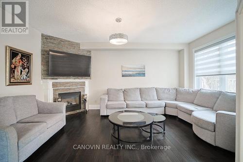 2353 Woodcrest Drive N, Oakville, ON - Indoor Photo Showing Living Room With Fireplace
