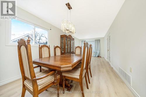 165 Vodden Street W, Brampton, ON - Indoor Photo Showing Dining Room