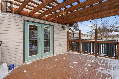 2815 Corbett Road, Regina, SK - Outdoor With Deck Patio Veranda With Exterior