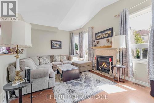 97 Black Bear Way, Ottawa, ON - Indoor Photo Showing Living Room With Fireplace