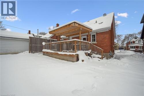 45 Woodland Avenue, Kitchener, ON - Outdoor With Exterior