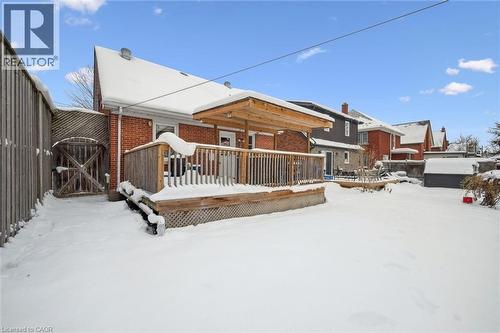 45 Woodland Avenue, Kitchener, ON - Outdoor With Exterior