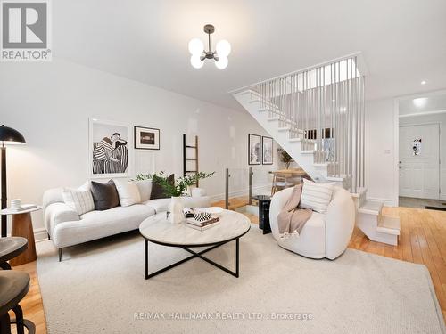 132 Withrow Avenue, Toronto, ON - Indoor Photo Showing Living Room