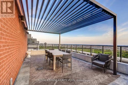 2202 - 3220 William Coltson Avenue, Oakville, ON - Outdoor With Deck Patio Veranda With View With Exterior