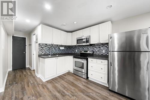 Lower - 1821 Lamstone Street, Innisfil, ON - Indoor Photo Showing Kitchen With Stainless Steel Kitchen With Upgraded Kitchen