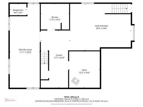 Plan (croquis) - 158 Rue Quesnel, Saint-Alphonse-Rodriguez, QC - Other