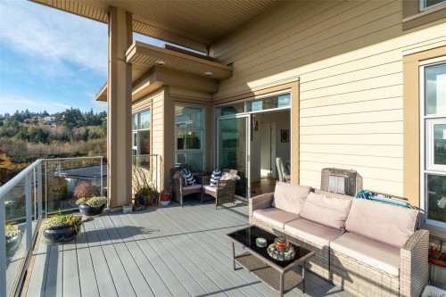 403-3223 Selleck Way, Colwood, BC - Outdoor With Deck Patio Veranda With Exterior