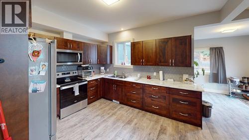1704 Second Avenue, Rossland, BC - Indoor Photo Showing Kitchen With Double Sink