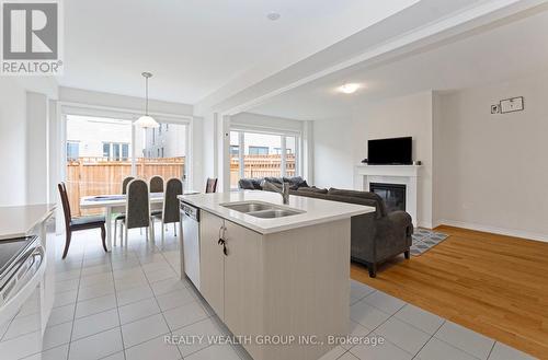 40 Madawaksa Road, Caledon, ON - Indoor Photo Showing Kitchen With Fireplace With Double Sink