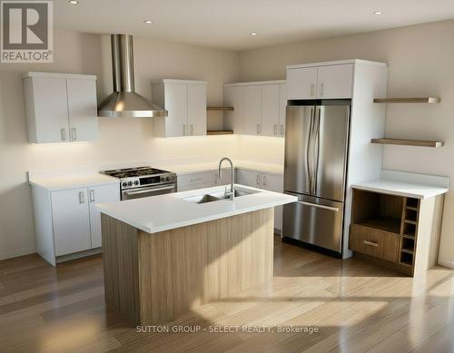 2625 Barn Swallow Place, London South (South U), ON - Indoor Photo Showing Kitchen With Double Sink With Upgraded Kitchen