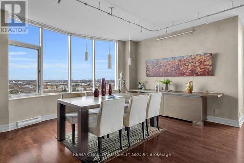 1406 - 3580 Rivergate Way, Ottawa, ON - Indoor Photo Showing Dining Room