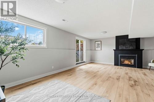 200 First St Louth Street, St. Catharines (Grapeview), ON - Indoor Photo Showing Living Room With Fireplace