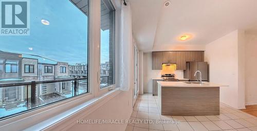 59 Sorbara Way, Whitby, ON - Indoor Photo Showing Kitchen With Stainless Steel Kitchen With Double Sink