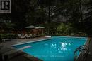 1258 Ravine Drive, Mississauga, ON  - Outdoor With In Ground Pool With Backyard 