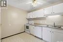 303 205 Kingsmere Boulevard, Saskatoon, SK  - Indoor Photo Showing Kitchen With Double Sink 