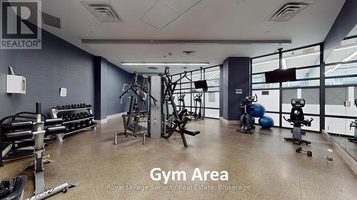 #403 - 25 Fontenay Court, Toronto, ON - Indoor Photo Showing Gym Room