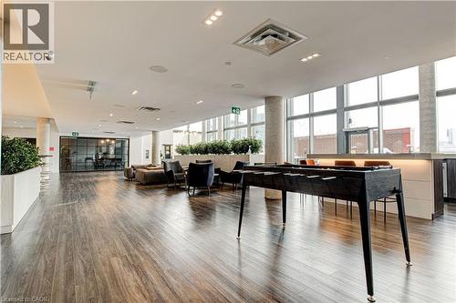 Common area featuring recessed lighting and floor to ceiling windows - 25 Wellington Street A S Unit# 209, Kitchener, ON - Indoor