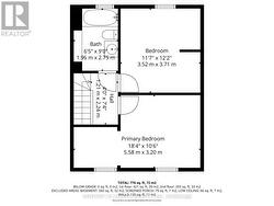 second floor plan - 