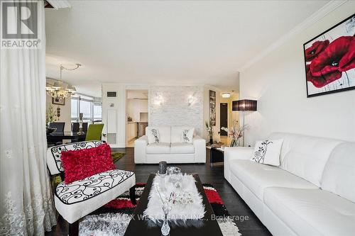 2701 - 8 Lisa Street, Brampton, ON - Indoor Photo Showing Living Room