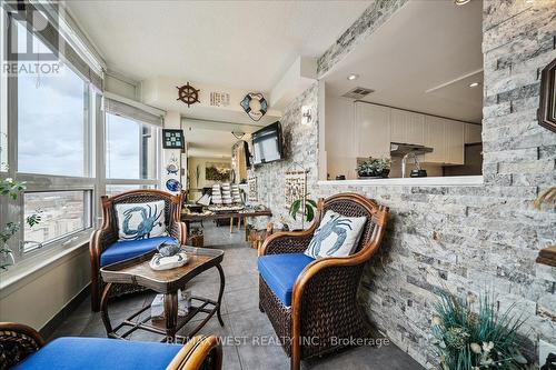 2701 - 8 Lisa Street, Brampton, ON - Indoor With Fireplace