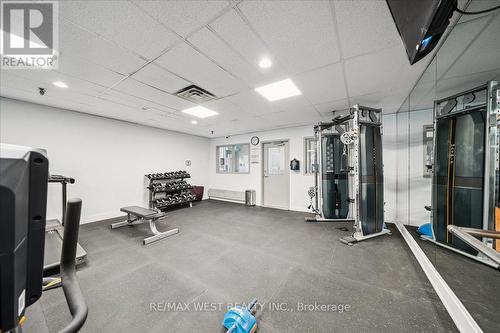 2701 - 8 Lisa Street, Brampton, ON - Indoor Photo Showing Gym Room