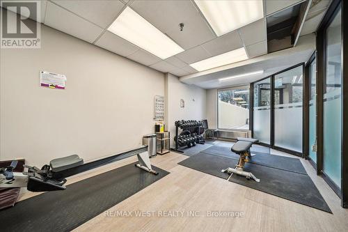 2701 - 8 Lisa Street, Brampton, ON - Indoor Photo Showing Gym Room