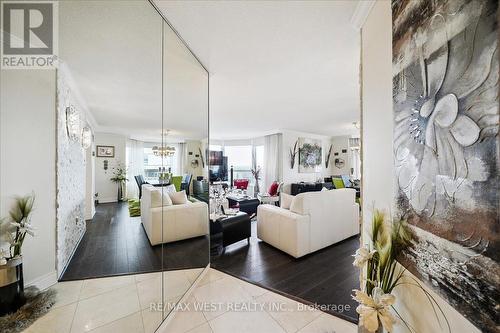 2701 - 8 Lisa Street, Brampton, ON - Indoor Photo Showing Living Room