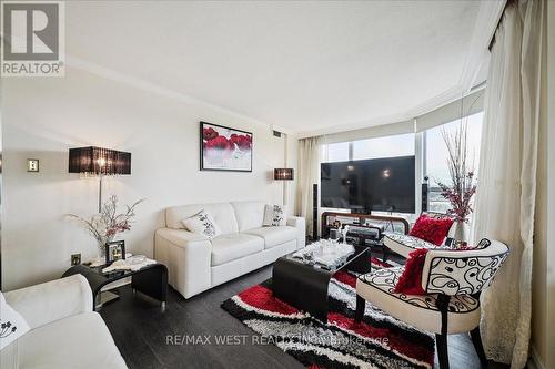 2701 - 8 Lisa Street, Brampton, ON - Indoor Photo Showing Living Room
