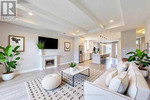 29 Gavin Crescent, Quinte West, ON - Indoor Photo Showing Living Room With Fireplace