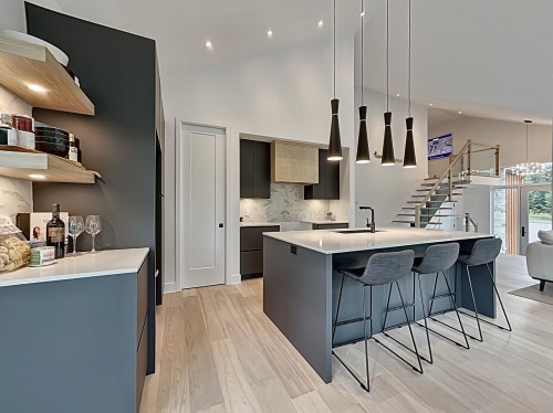 Cuisine - 1116 Ch. Du Massif, Piedmont, QC - Indoor Photo Showing Kitchen With Upgraded Kitchen