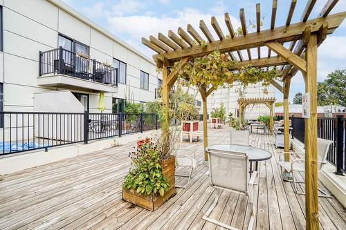 Patio - 301-1950 Rue De Champlain, Montréal (Ville-Marie), QC - Outdoor With Deck Patio Veranda With Exterior