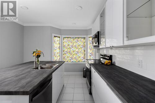 183 Upton Rd, Sault Ste. Marie, ON - Indoor Photo Showing Kitchen With Double Sink