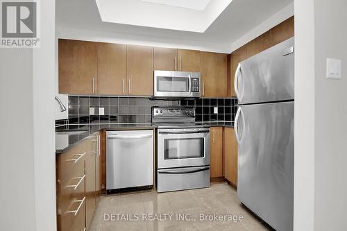 1202 - 200 Rideau Street, Ottawa, ON - Indoor Photo Showing Kitchen With Stainless Steel Kitchen