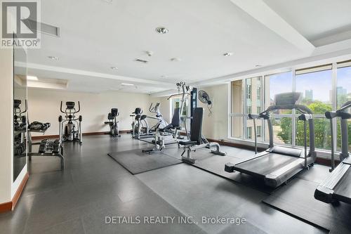 1202 - 200 Rideau Street, Ottawa, ON - Indoor Photo Showing Gym Room