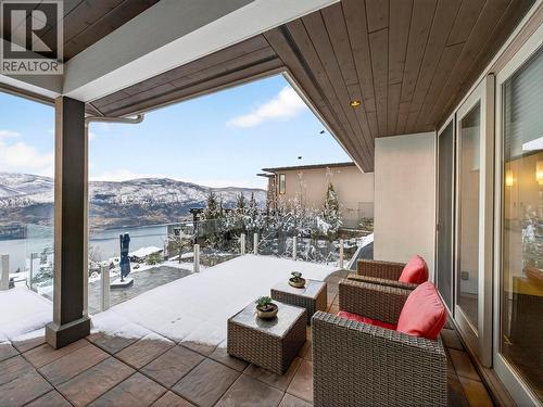 132 Sky Court, Kelowna, BC - Outdoor With Body Of Water With Deck Patio Veranda With Exterior